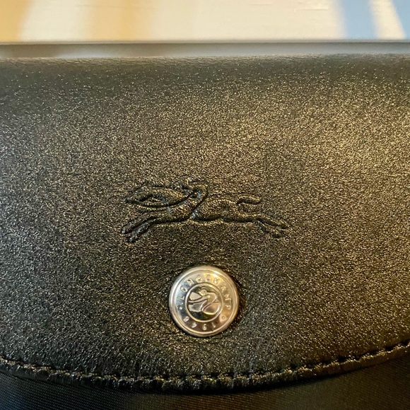 Longchamp Le Pliage Neo M Black Tote Bag Discontinued - Picture 2 of 8